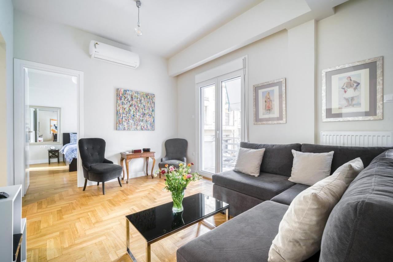 Lovely Sunlit Central Athens 2 Bedroom 2 Bathroom Condo Экстерьер фото